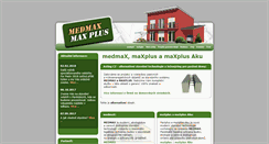 Desktop Screenshot of medmax.cz